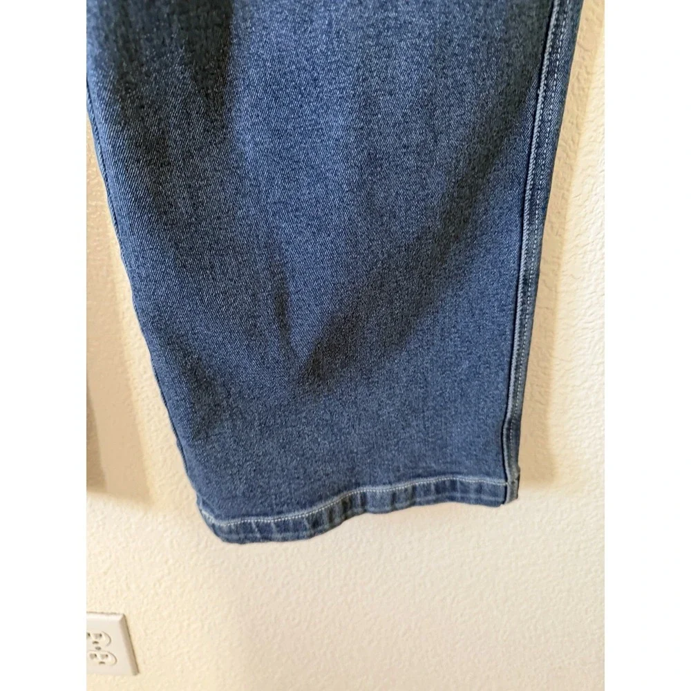 True Religion Mens Cargo Jeans Medium‎ Wash Wide Leg Denim Size 30